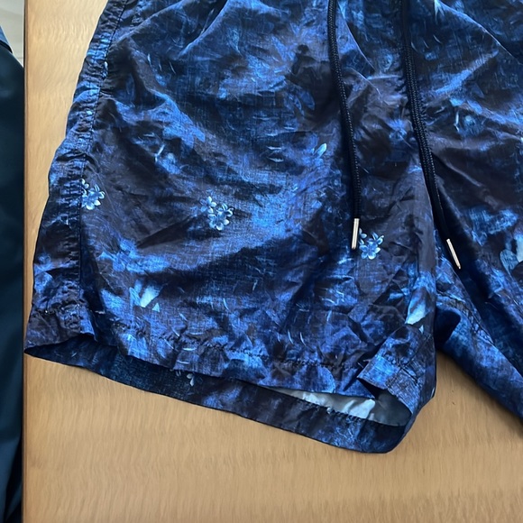 Blue Jared Lang Swim Trunks - Picture 5 of 5